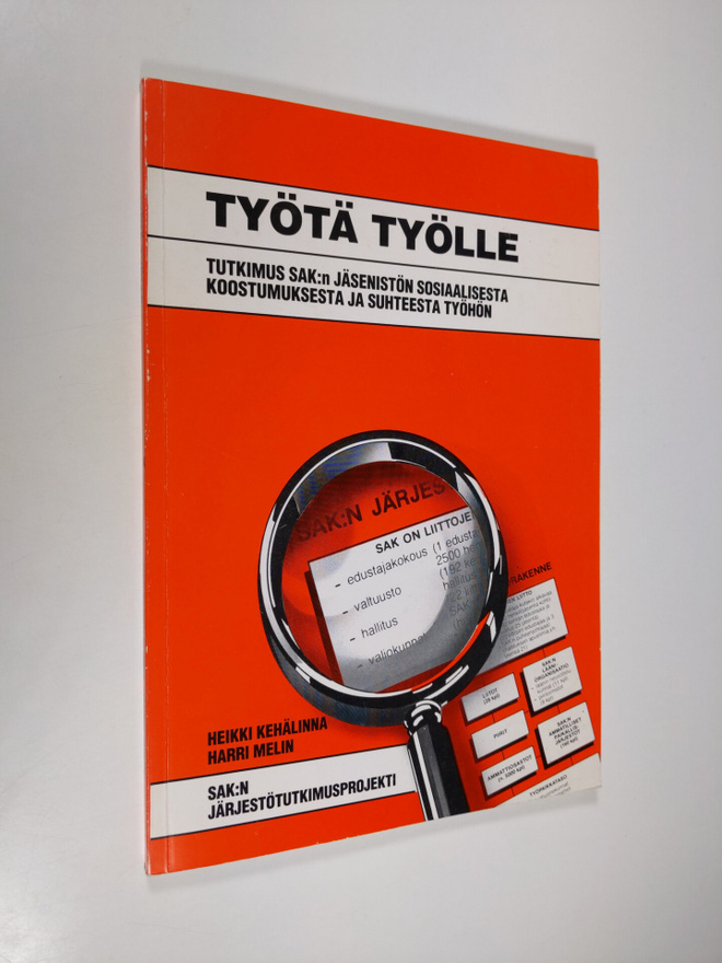 Heikki Kehälinna : Työtä työlle : tutkimus SAK:n jäsenist...