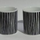 Marimekko Varvunraita mukit 2 kpl Vuokko Eskolin-Nurmesniemi - pikkukuva 1
