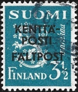 1943 KP 3½ mk lisäp.kenttätyyppi 2 lemattu LaPe KP 5 kt 2