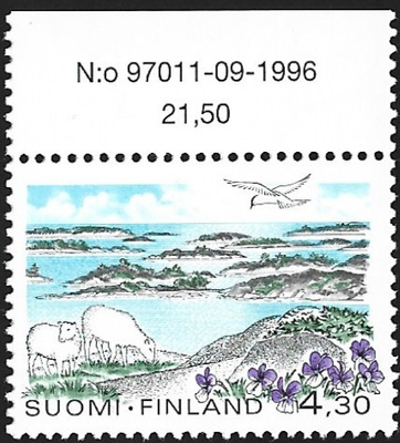 1997 Km Saaristomeren kp 4,30 mk xX ** LaPe 1378 a) TIL N:o