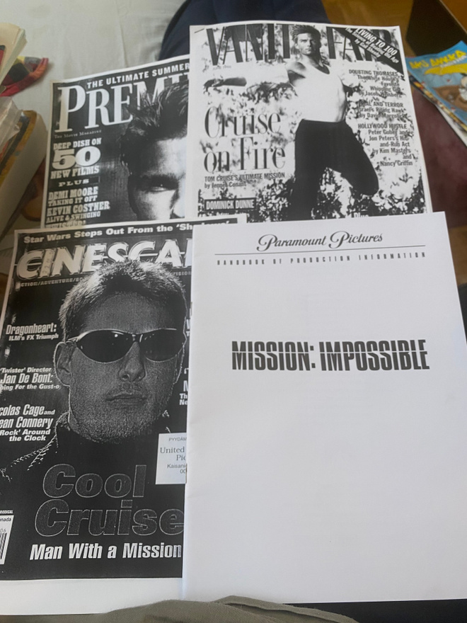 Mission: Impossible - pressimateriaalit
