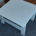 Sohvapöytä 74 cm x 74 cm puinen - pikkukuva 1