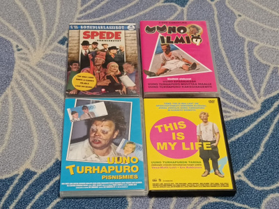 Spede ja Uuno Turhapuro Elokuvia DVD