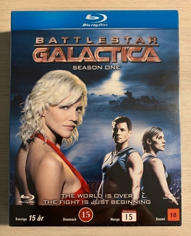 Taisteluplaneetta Galactica: Kausi 1 (Blu-ray) *UUSI*