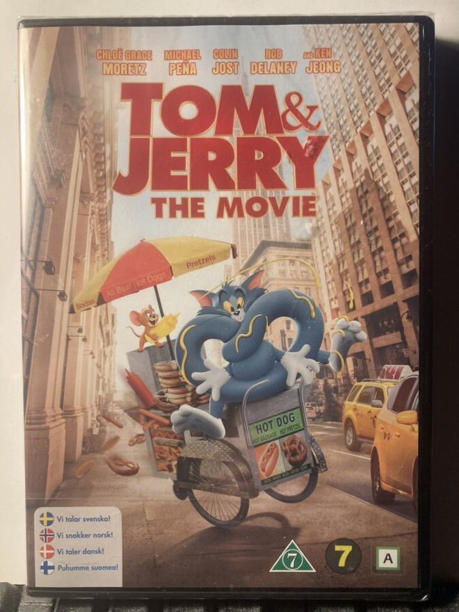 TOM & JERRY THE MOVIE, DVD, muoveissa