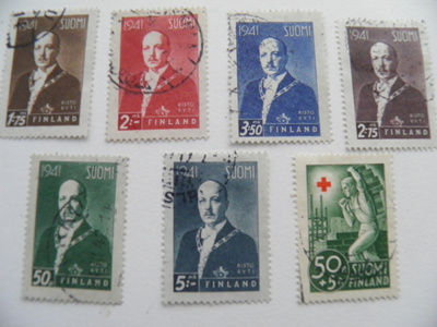Suomi postimerkkejä 1941