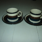 Arabia Kaira teekuppi & alustassi, 2kappaletta - pikkukuva 1