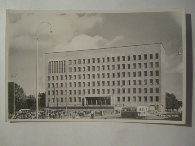 VANHA Postikortti Kotka 1950-l Alkup.Mallikappale