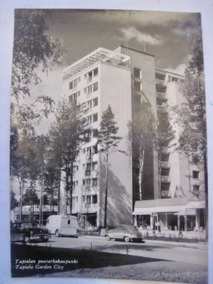 VANHA Postikortti Espoo Tapiola n. 1960-l