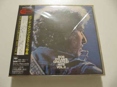 Bob Dylan – Dylan's Greatest Hits Vol. II Japani 2 * CD OBI