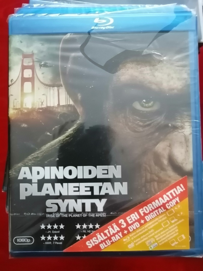 Apinoiden planeetan synty Blu-ray