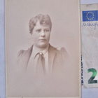 VANHA CDV Valokuva Saima Joku... Tunnettu 1892 - pikkukuva 1