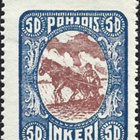 1920 Pohjois-Inkeri 50 p ** LaPe P-I 10 postituore - pikkukuva 1