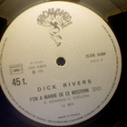 DICK RIVERS :: 5 HEURES DU MAT' :: VINYL, Special Single 10" - pikkukuva 4