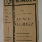 Seitsemännessä taivaassa -elokuvan käsiohjelma v. 1928 - pikkukuva 2