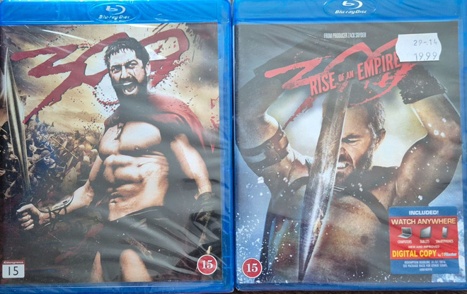 300 + 300 -Rise of an Empire -Blu-Ray