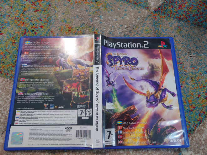 Spyro dawn of the dragon ps2 cib