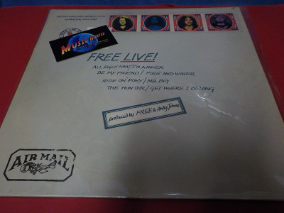 FREE - LIVE! EX-/EX+ LP