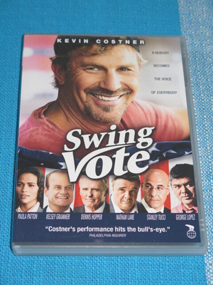 Dvd - Swing Vote - Joshua Michael Stern -elokuva 2008