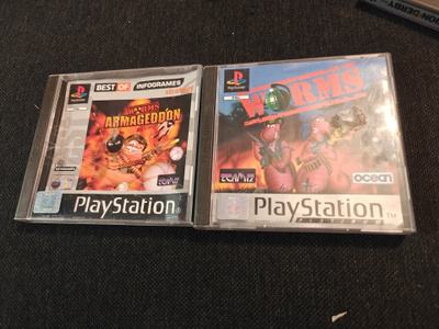 Worms ja Worms Armageddon PS1