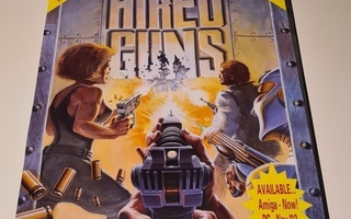 Hired Guns (Amiga) juliste