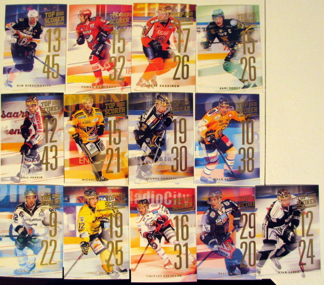 Cardset 2015-16 Top Scorer kortteja, Katso