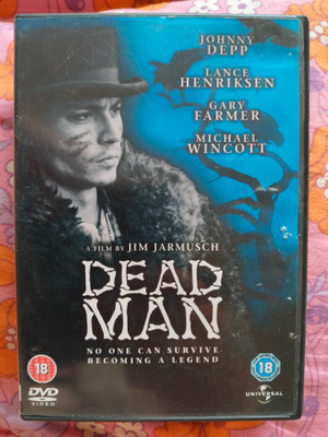 "DEAD MAN" (PO: JOHNNY DEPP ! ! UK K-18 DVD ! !)