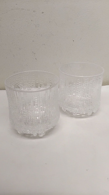 IITTALA, WIRKKALA, ULTIMA THULE -LASIT, 2 KPL