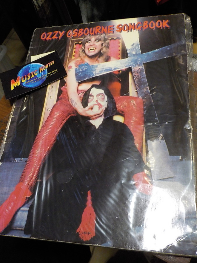 OZZY OSBOURNE SONGBOOK NUOTIT 1983 ORKKIS VANHA