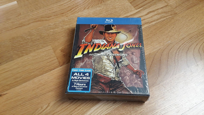Indiana Jones The Complete Adventures Blu-ray Nordic