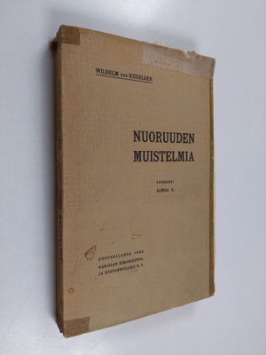 Wilhelm von Kugelgen : Vanhan miehen nuoruuden-muistelmia