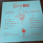 Vicky Rosti Sata salamaa LP levy - pikkukuva 2