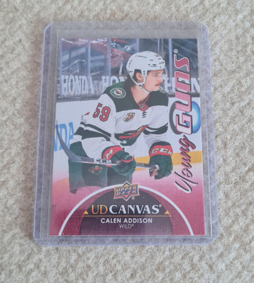 2021-22 Upper Deck Young Guns Canvas Calen Addison #C108