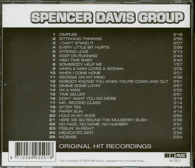 SPENCER DAVIS GROUP/TRAFFIC - HITS