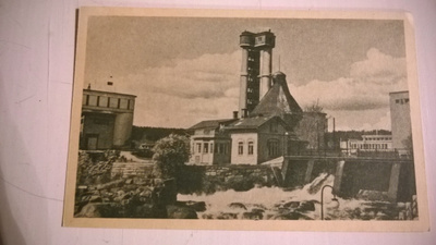 Vanha Jämsänkoski kortti, Jämsänkosken tehdas