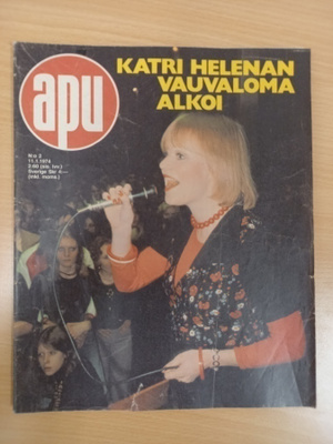 Apu 2/1974, paperinukke Juha Mieto