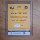 BlueLine 26-27 signature Matyas Kanter 12/40 - pikkukuva 2