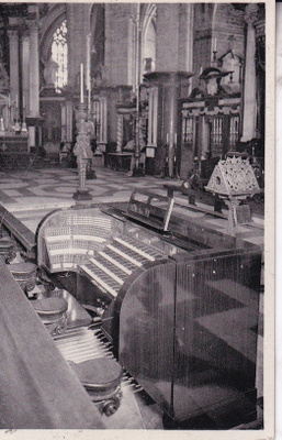 Urut, St. Bavon Clavier nouvelles orgues. e327