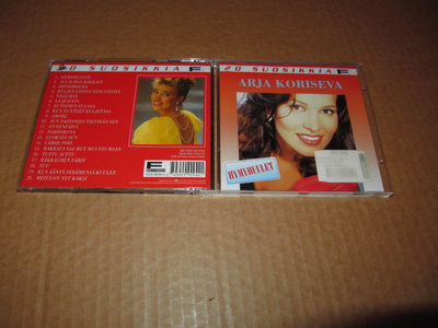 Arja Koriseva CD "Hymyhuulet" 20-suosikkia v.1995 GREAT!