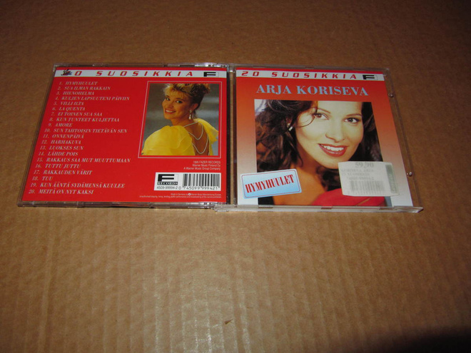 Arja Koriseva CD "Hymyhuulet" 20-suosikkia v.1995 GREAT!