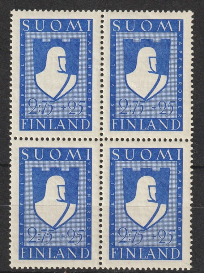 1941 Asevelimerkki leimaamattomana neliönä**