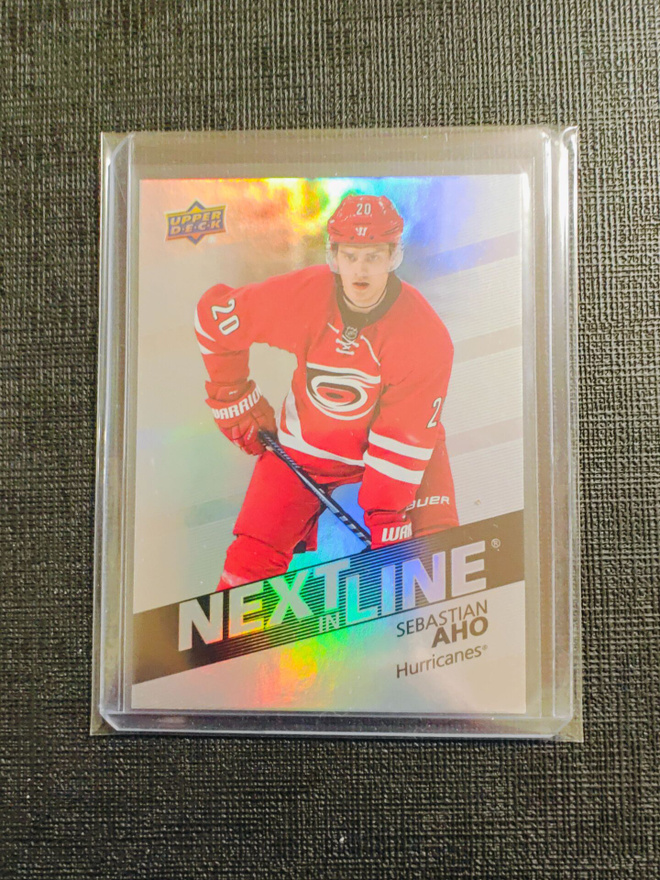 Sebastian Aho - 16-17 UD Overtime Next in Line