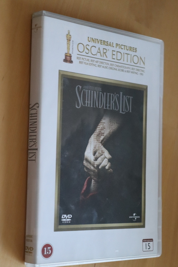 2DVD Schindlerin lista ( 1993 Steven Spielberg )