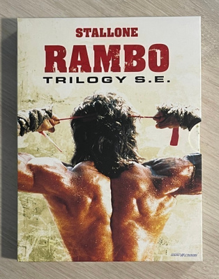 RAMBO I-III (1982-1988) Sylvester Stallone (3DVD)