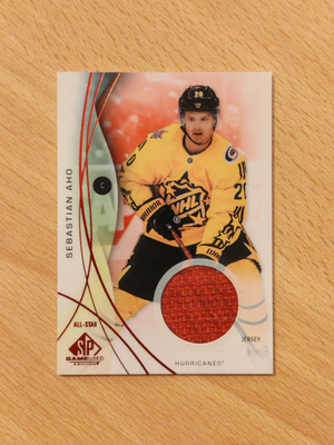 2024-25 SP Game Used Sebastian Aho Base Jersey