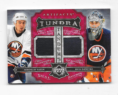 06-07 Artifacts Tundra Patch # Miroslav Satan & DiPietro /25