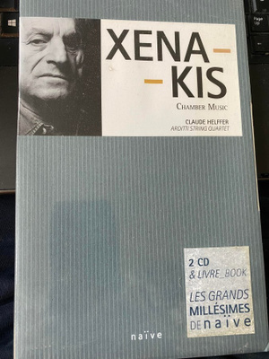Xenakis: Chamber Music 2cd + kirja boksi UUSI