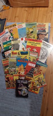 Sarjakuvia mm Tex Willer Luurankoylänkö!