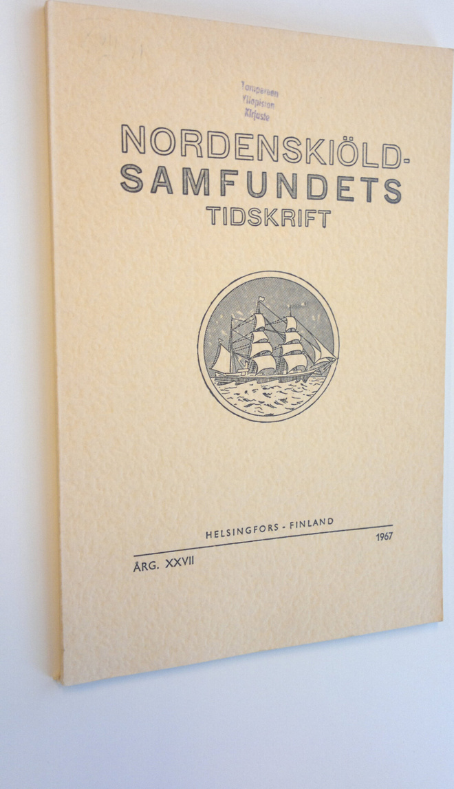 Nordenskiöld-samfundets tidskrift, årg. XXVII 1967