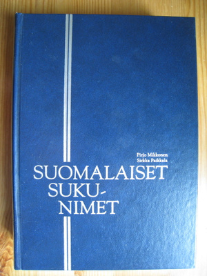 Pirjo Mikkonen & Sirkka Paikkala : Suomalaiset sukunimet